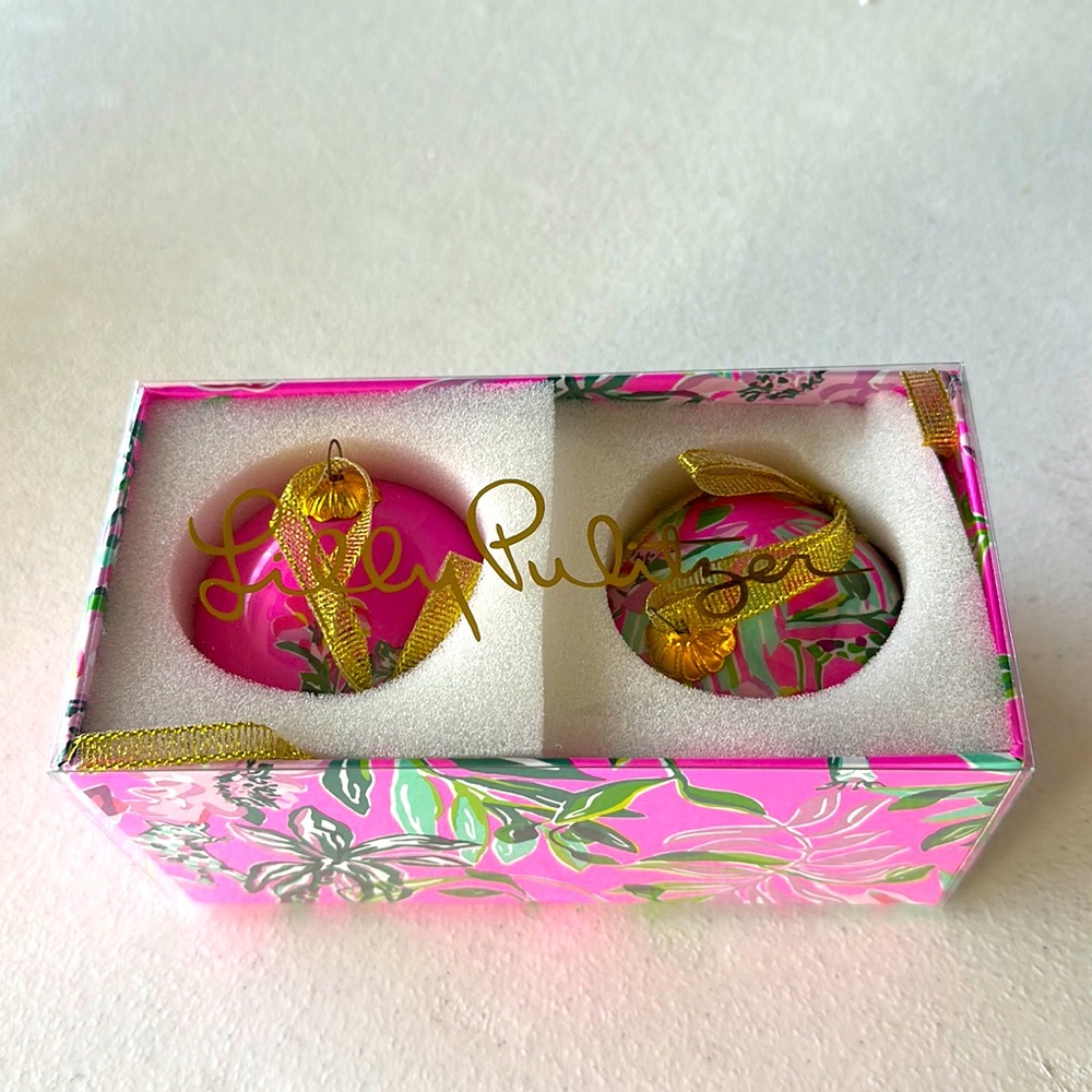Lily Pulitzer Ornaments